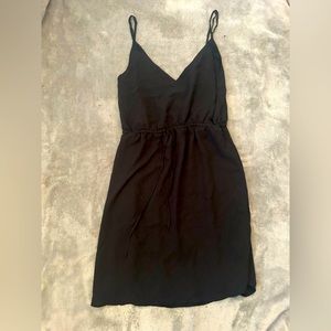 Classic black cocktail dress